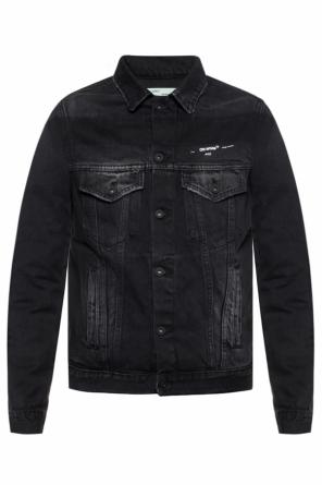 Kurtka jeansowa z nadrukiem, zdjęcie 1 Kurtka jeansowa z nadrukiem od Off White
